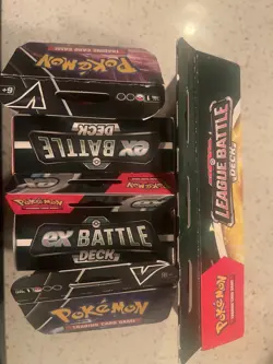 Brand New Sealed Pokémon Ex Battle Decks And Deoxy Deck And Zeraora deck - Image 6