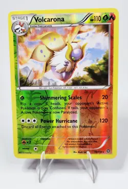 Volcarona #15 – Reverse Holo Rare - Steam Siege 2016 Pokémon XY TCG - Image 3