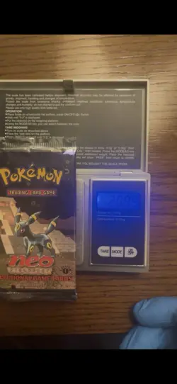 2001 Pokemon Neo Discovery (1st Edition) Booster Pack (Umbreon) Factory Sealed! - Image 3