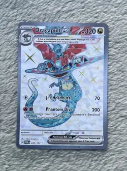 Pokémon TCG Dragapult EX SV-Twilight Masquerade Holo Ultra Rare Card 200/167 NM - Image 1