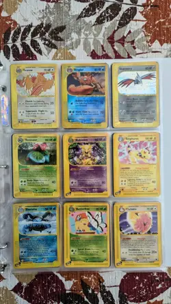 Pokemon Expedition Base Set Lot Of 144 Cards (2002) - Image 1