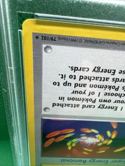 1999 Pokemon Game Base Super Energy Removal 1st Edition Shadowless PSA 8.5 NM-MT - Image 15