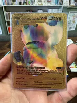 Lot Of 20 Golden Pokemon Fan Art Cards • Charizard, Pikachu, Lapras - Image 11
