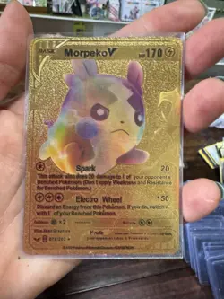 Lot Of 20 Golden Pokemon Fan Art Cards • Charizard, Pikachu, Lapras - Image 16