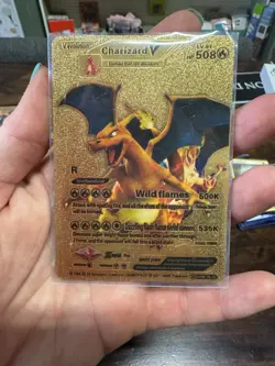 Lot Of 20 Golden Pokemon Fan Art Cards • Charizard, Pikachu, Lapras - Image 24