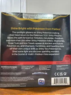 Pokémon Scarlet & Violet Paldean Fates Booster Bundle SEALED - Image 2
