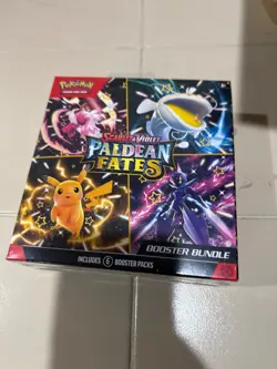 Pokémon Scarlet & Violet Paldean Fates Booster Bundle SEALED - Image 4