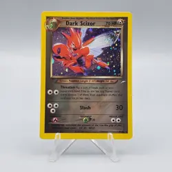 Dark Scizor Holo 9/105 Vintage Pokémon Neo Destiny Set 2002 - Image 1