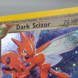 Dark Scizor Holo 9/105 Vintage Pokémon Neo Destiny Set 2002 - Image 11