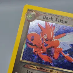 Dark Scizor Holo 9/105 Vintage Pokémon Neo Destiny Set 2002 - Image 7