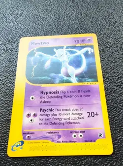 2002 Pokémon TCG Mewtwo Expedition Base Set Non Holo Rare #56/165 - NM - Image 3