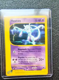 2002 Pokémon TCG Mewtwo Expedition Base Set Non Holo Rare #56/165 - NM - Image 7