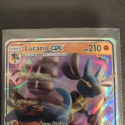 Pokemon TCG Lucario GX SM100 SM Promos Rare  holo - Image 8
