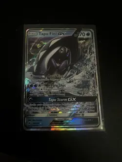 Tapu Fini GX 39/147 - Burning Shadows NM Ultra Rare Pokemon Card - Image 1