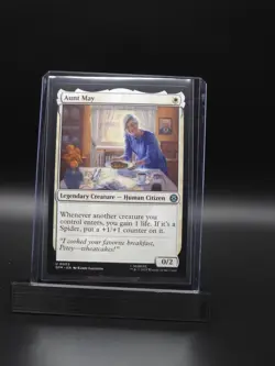 SDCC 2025 Magic the Gathering Marvel Spider-Man Uncommon Aunt May MTG - Image 1