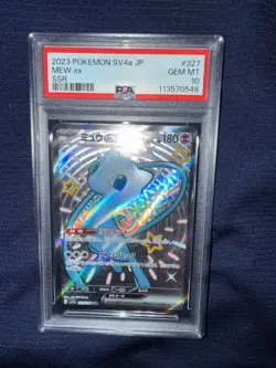 2023 POKEMON SV4a JP - MEW ex #327 - SSR - GEM MT PSA 10 - Image 1
