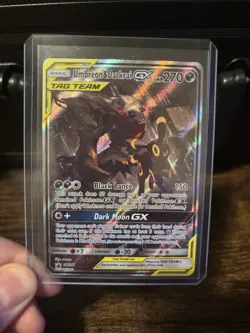 Umbreon & Darkrai GX SM241 Holo Black Star Promo Card NM Condition - Image 1