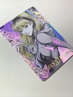 Gwen Stacy Spider Girl Goddess Anime Waifu Holo Art Card ACG Carddass Sexy Man - Image 11
