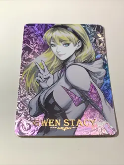 Gwen Stacy Spider Girl Goddess Anime Waifu Holo Art Card ACG Carddass Sexy Man - Image 12