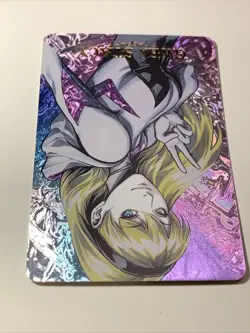 Gwen Stacy Spider Girl Goddess Anime Waifu Holo Art Card ACG Carddass Sexy Man - Image 6