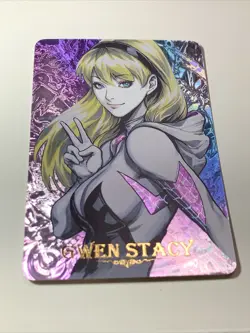 Gwen Stacy Spider Girl Goddess Anime Waifu Holo Art Card ACG Carddass Sexy Man - Image 8