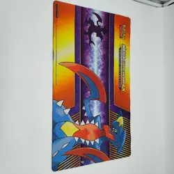 Pokemon TCG Mega Garchomp-EX Play Mat Premium Collection Playmat Card Mat Pad - Image 1