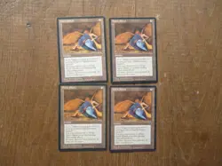 MTG 4 x Spirit Shield Rare Fallen Empires Magic The Gathering playset card - Image 1