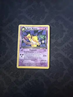 1st Edition Dark Hypno 26/82 Team Rocket WoTC Pokemon Card Rare - Image 3