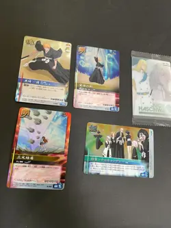 Bleach cards wafer Soul Card Battle  Lot holo clear  TCG Japan anime bp949 - Image 13
