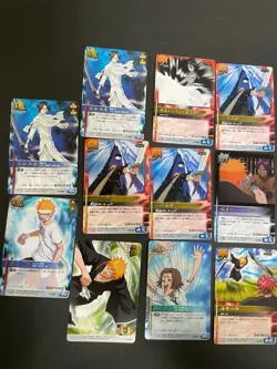 Bleach cards wafer Soul Card Battle  Lot holo clear  TCG Japan anime bp949 - Image 5