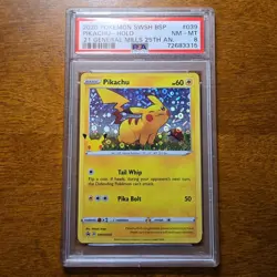 PSA 8 Pikachu SWSH039 - General Mills Promo 2020 - Graded Pokémon Card NM - Image 5