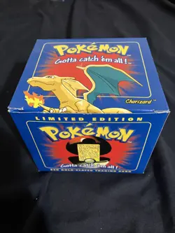 RARE Pokemon Charizard 23k Burger King Gold-Plated Card 1999 - SEALED Open Box - Image 3