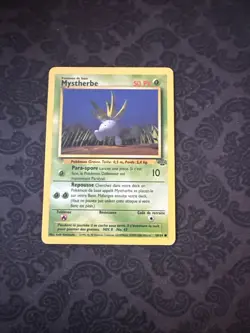 Mystherbe 58/64 Common non-holo French Oddish Jungle Set Pokemon Card - Image 1