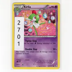 Pokémon TCG Kirlia RC9/RC25 BW Legendary Treasures Holo Common Card EN-LP 2013 - Image 3