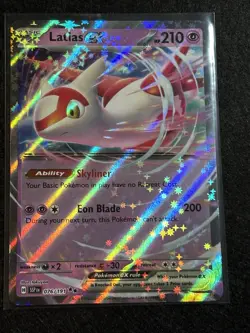 Latias EX 76/191 - Surging Sparks Double Rare Holo - Pokemon TCG Card Near Mint - Image 3