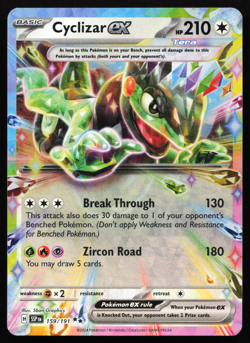 Cyclizar ex 159/191 Surging Sparks Holo Double Rare Near Mint Pokemon Card - Image 17