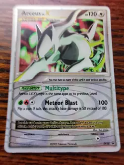 Pokemon Card - Arceus Lv. X DP56 - Diamond & Peal Promos, Holo Rare - 2009 - Image 1