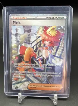 Pokémon TCG Mela Paradox Rift  SIR Special Illustration Rare Holo Card 254/182 - Image 4