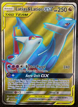 Latias & Latios GX 169/181 Holofoil Ultra Rare Team Up | MP | Pokemon TCG Card - Image 3