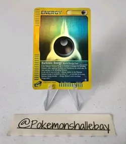 Darkness Energy 142/147 - Aquapolis Set *EXC-NM* Reverse Holo Pokemon Card - Image 1