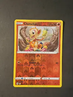 Chimchar Reverse Holo Pokemon Card Brilliant Stars 024/172 NM - Image 1
