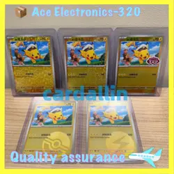 CBB1C 6 Combo Holo Card set Pokemon TCG Chinese exclusive Captain Pikachu Gem - Image 1