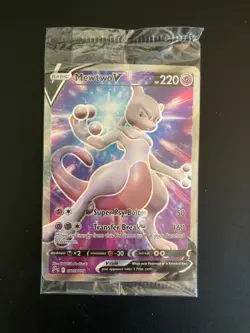 Mewtwo V SWSH229 SWSH: Sword & Shield Promo Cards Holo - Sealed - Image 1