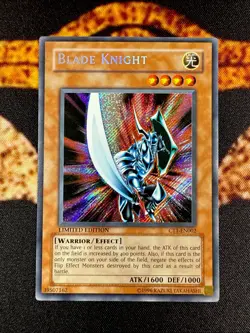 ðŸ”¥YUGIOH â€¢ BLADE KNIGHT â€¢ SECRET RARE â€¢ CT1-EN002 â€¢ LIMITED EDITION â€¢ VLPðŸ”¥ - Image 1