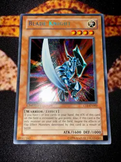 ðŸ”¥YUGIOH â€¢ BLADE KNIGHT â€¢ SECRET RARE â€¢ CT1-EN002 â€¢ LIMITED EDITION â€¢ VLPðŸ”¥ - Image 6