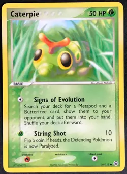 Pokemon Card Caterpie (EX FireRed LeafGreen) 56/112 NEAR MINT Non-Holo Common!!! - Image 1