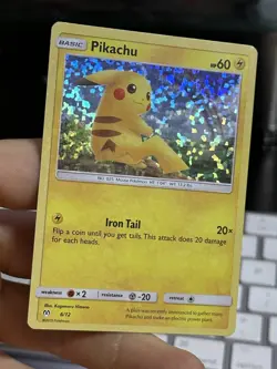 Pikachu 6/12 McDonalds 2019 Black Star Promo Holo Pokémon Card TCG - Image 12