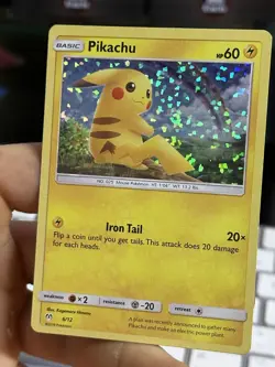 Pikachu 6/12 McDonalds 2019 Black Star Promo Holo Pokémon Card TCG - Image 13