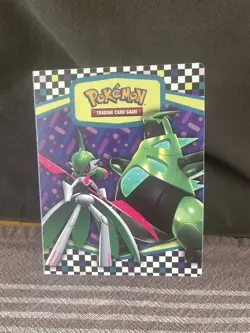 48 Pokemon Cards in English (includes duplicates) & Empty Card Holder Album - Image 4