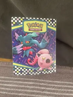 48 Pokemon Cards in English (includes duplicates) & Empty Card Holder Album - Image 6